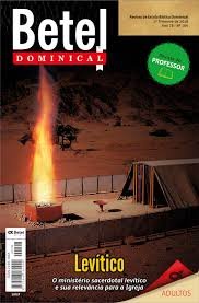 Lição 1 - Jovens e Adultos - Betel - O livro de Levítico