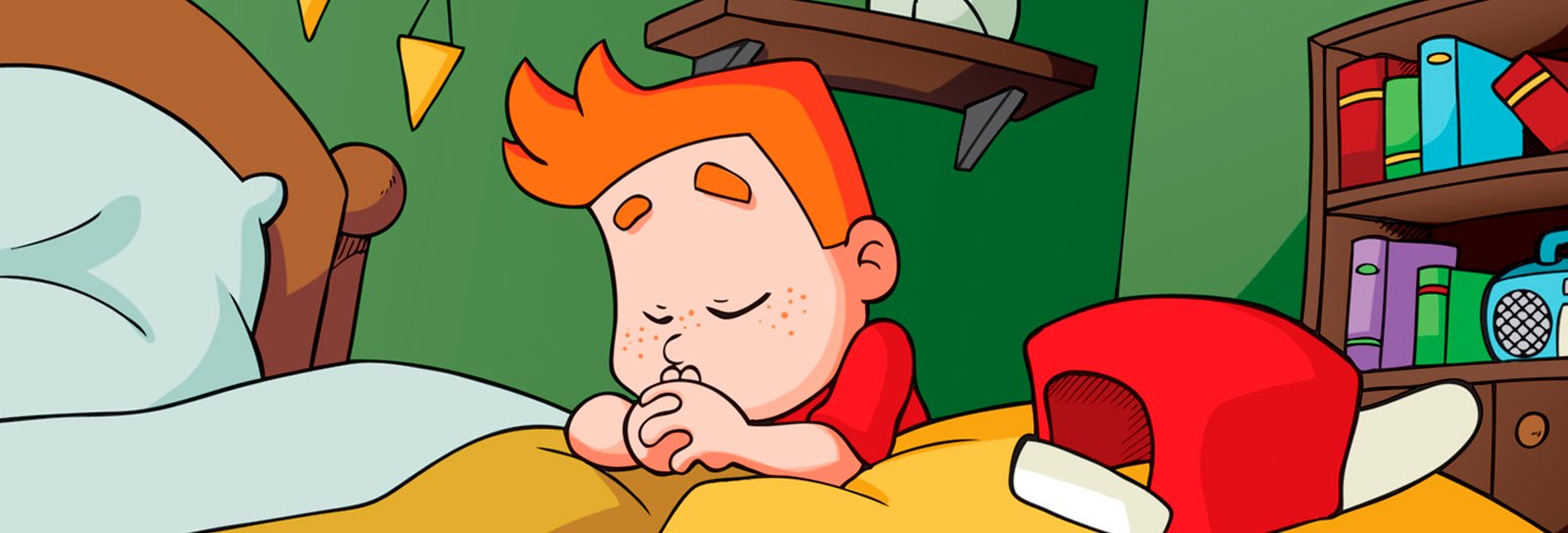 Lição 8 - Berçário - O jovem que gostava de orar