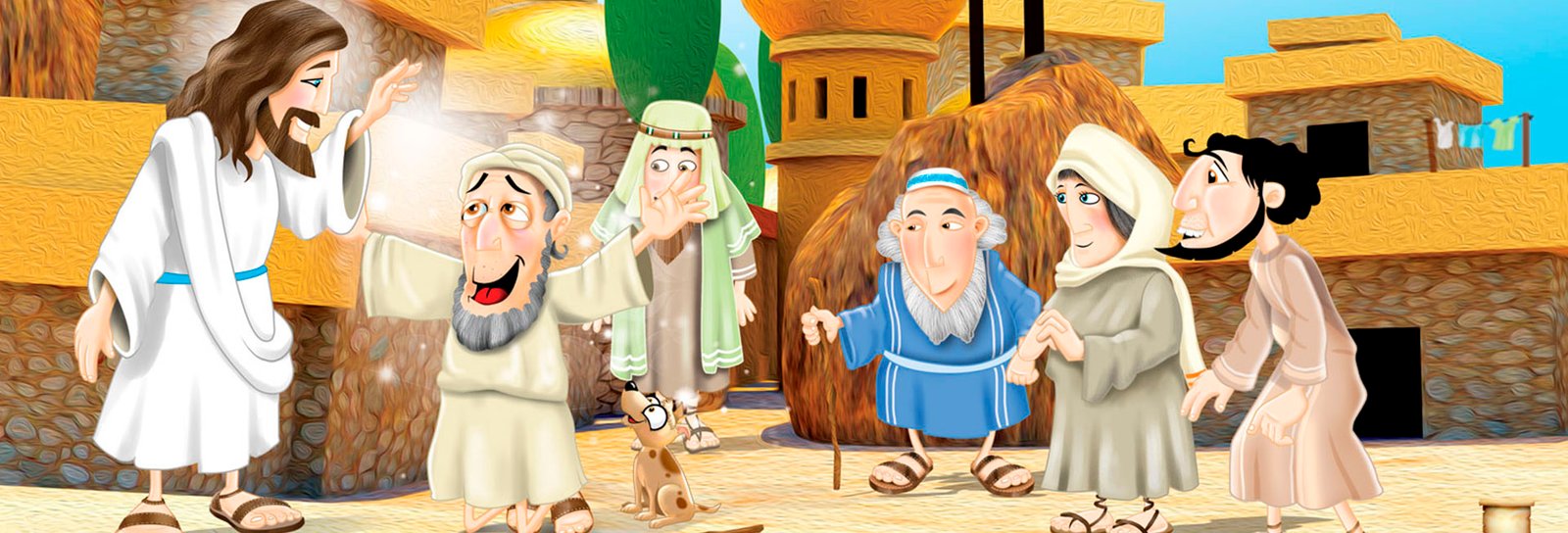 Lição 8 - Maternal - O meu amigo faz um cego voltar a ver - VIDEOAULAS