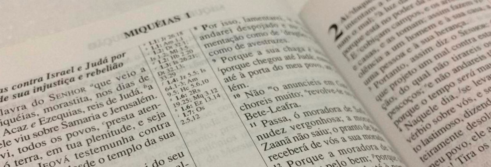 Lição 7 - Miqueias - a misericórdia de Deus III