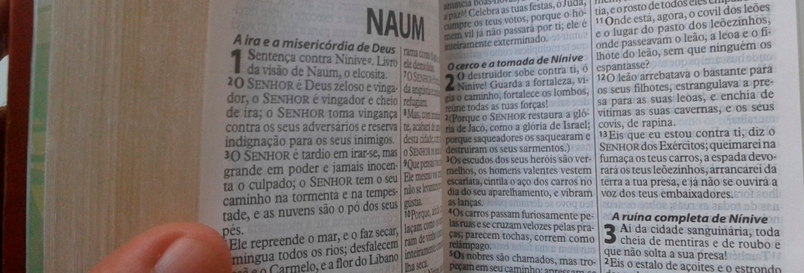 Lição 8 - Naum - o juízo de Deus  III