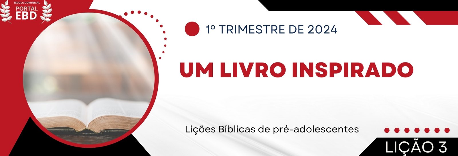 Lição 3 - Um livro inspirado - VIDEOAULAS
