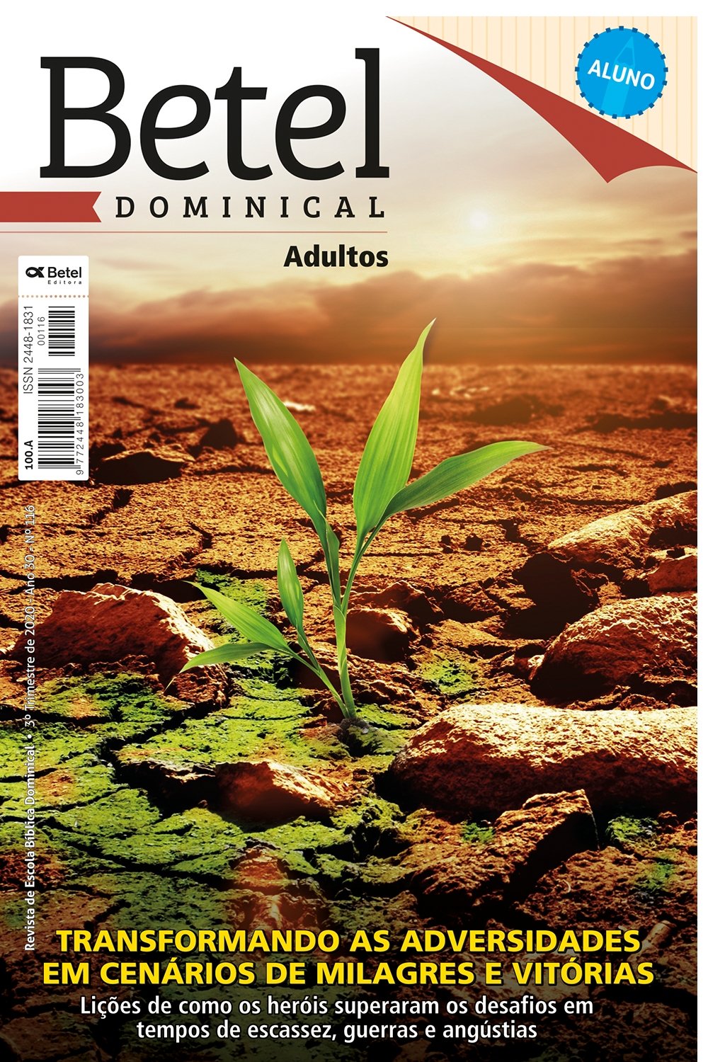 Lição 3 - Jovens e Adultos - Betel - Diante do caos iminente, Deus nos concede o escape II